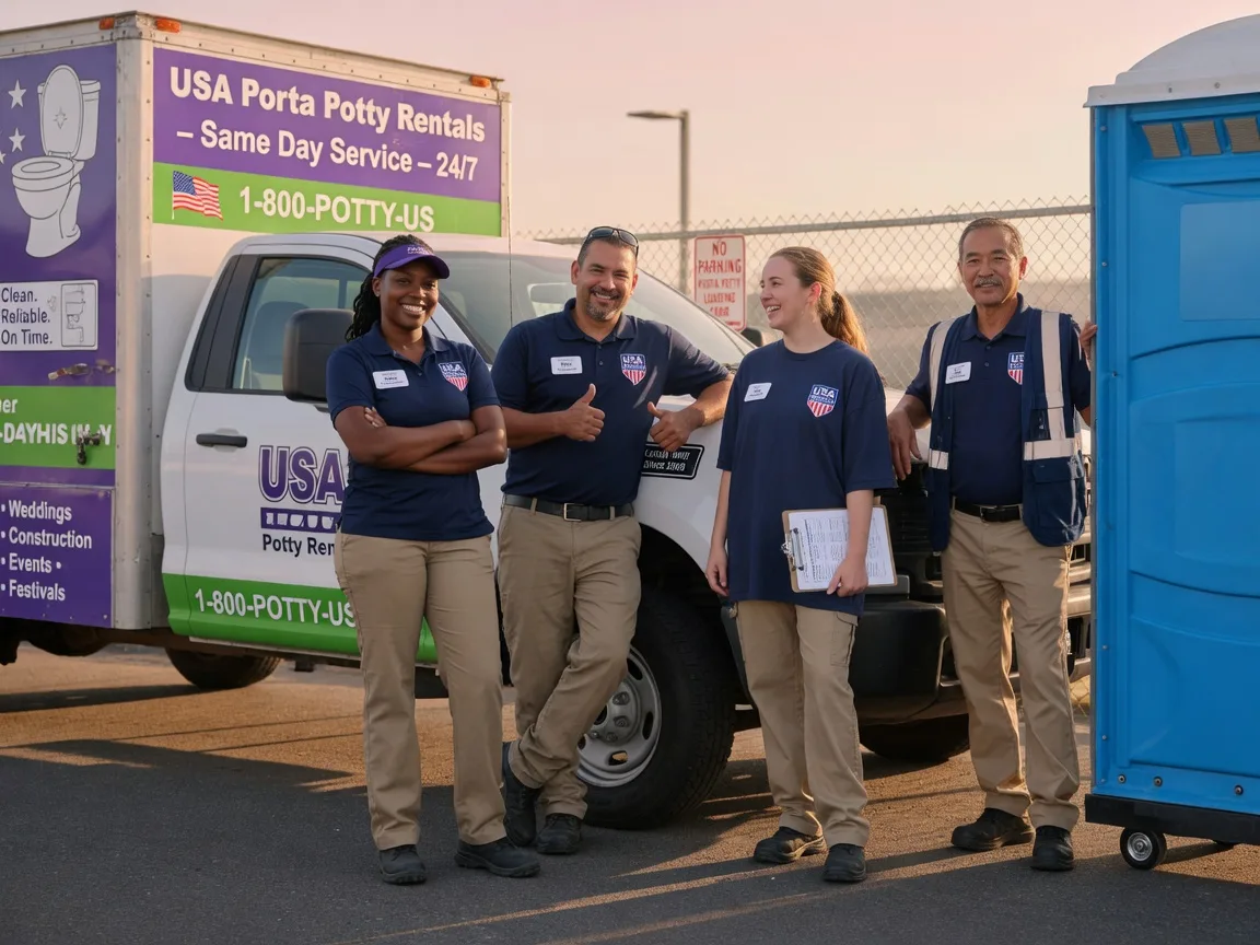 Porta Potty Rental company in Huntingburg, IN