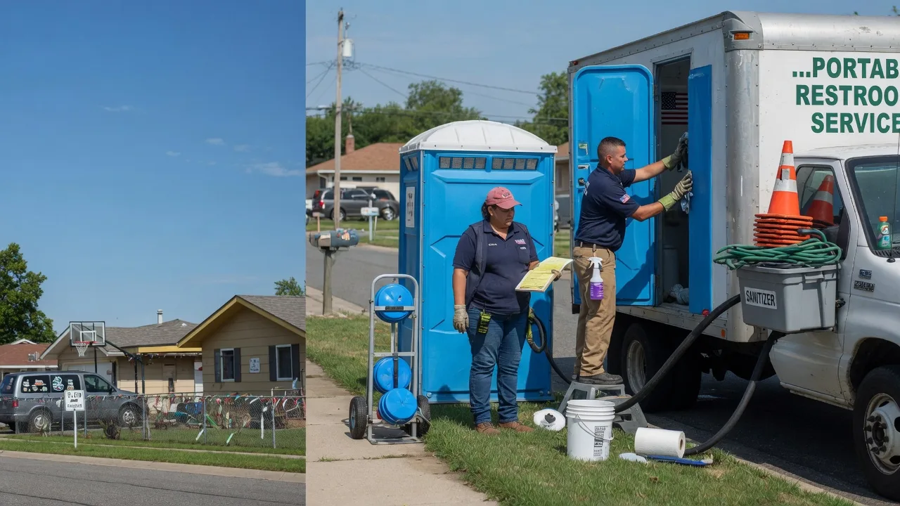 Portable Toilet Rental in Huntingburg, IN near me